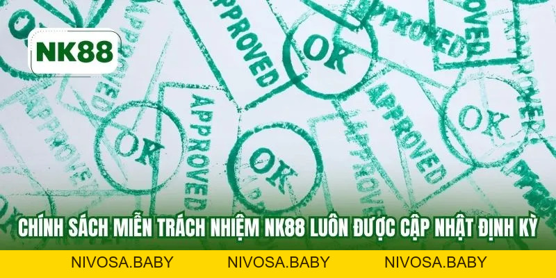 Chính Sách Miễn Trách Nhiệm NK88 – Quy Định Cập Nhật Mới